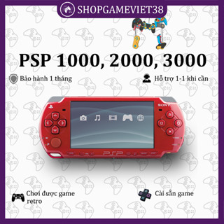  Máy chơi game PSP 1000 2000 3000  Free cài game kèm phụ kiện   SHOPGAMEVIET38  
