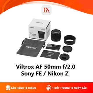 [Bảo hành 12 tháng] Viltrox AF 50mm f/2.0 for Sony FE | Nikon Z