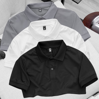 Bộ 3 áo thun polo nam vải cá sấu co giãn 4 chiều cổ bẻ Everest Nhiều màu