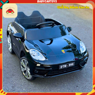  Xe ô tô điện cho bé porsche ghế da sơn tĩnh điện bóng xe điện trẻ em đẳng cấp sang trọng  Hỏa Tốc HCM  