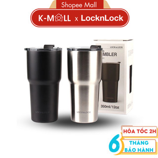 Ly giữ nhiệt LocknLock Swing Tumbler 350ml LHC4179BLK, 470ml LHC4136SLV , thép không rỉ - K-MALL