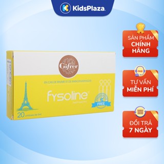 Nước muối sinh lý Fysoline vàng 5ml 20 tuýp