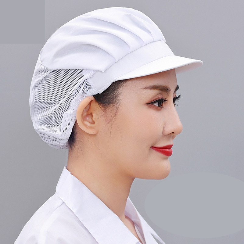 [MB-2] Mũ lưới trùm đầu - Mũ vành có lưới thoát khí dành cho Đầu Bếp và Công nhân Nhà Xưởng