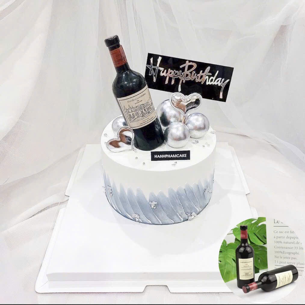 Chai Rượu Nhựa Mini Decor Bánh – Chai Rượu Nhựa Decor Mini Xinh Xắn, Sang Trọng