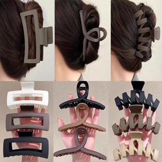 Kẹp Tóc Càng Cua Nhám Kiểu Phong Cách Hàn Quốc Nữ Đẹp Hottrend Cỡ Size Lớn Phụ Kiện Tóc Nữ
