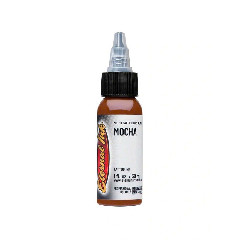 Mực xăm tattoo Eternal màu nâu MOCHA chính hãng chai 30ml