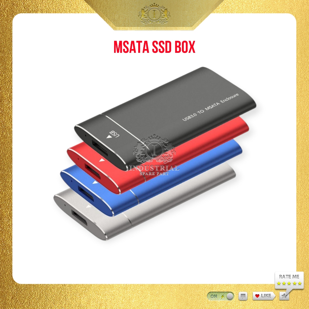 Box Ổ Cứng M.2 NVMe, NGFF, mSATA, 2.5 inch Thiết Kế Nhôm Sang Trọng