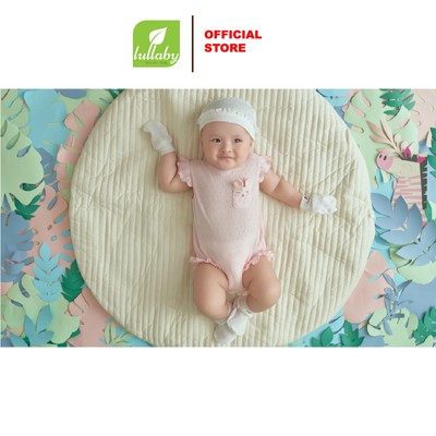 LULLABY - NH376N - Body bé gái COTTON Pointelle