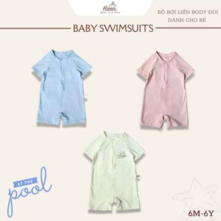 [Có sẵn] Đồ bơi cho bé trai bé gái vải thun lạnh chuyên dụng đi biển dáng liền thân [CHỌN SIZE THEO CHIỀU CAO]