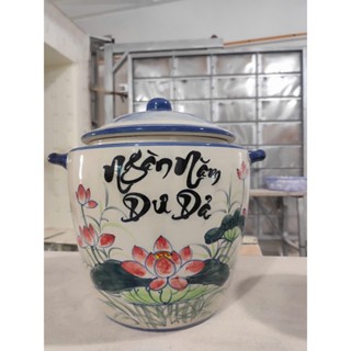 Hũ đựng gạo 5kg, 10kg, 15kg gạo gốm Bát Tràng