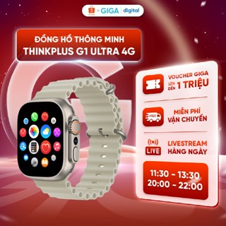 Đồng hồ thông minh ThinkPlus G1 Ultra 4G - Màn hình AMOLED 2.02 inch - Nghe gọi video - Định vị GPS - Đo nhịp tim