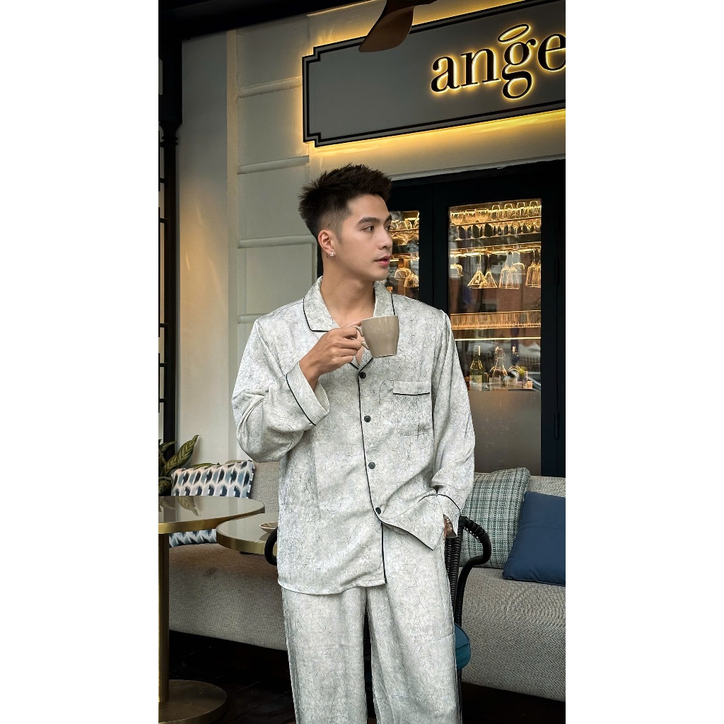 Pijama Lụa Dubai Cao Cấp DB15 - BEEMANOR