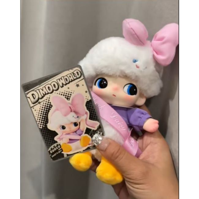 (HÀNG SẴN SHIP HOẢ TỐC) POPMART DIMOO WORLD X DISNEY Móc Khoá Blind Box