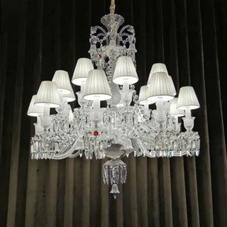 Đèn chùm phale nhiều mẫu  bắc âu trắng tân cổ điển phù hợp sảnh viện thẩm mỹ trang trí studio HQ DECOR