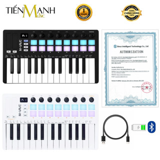 [Chính Hãng, BH 1 Năm] Midi Keyboard Controller M-Vave SMK25 II MK3 - 25 Phím Bàn Phím Sáng Tác Mvave SMK-25