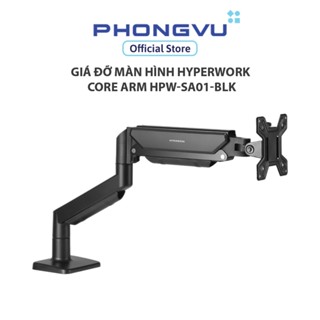 Giá đỡ màn hình HyperWork Core Arm HPW-SA01-BLK - Bảo hành 24 tháng