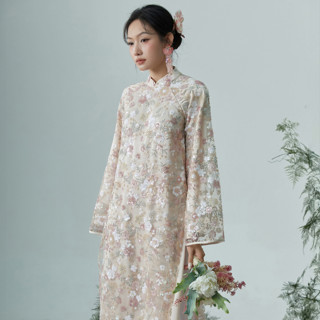 Áo Dài Hồng Sương - EDINI - A1682