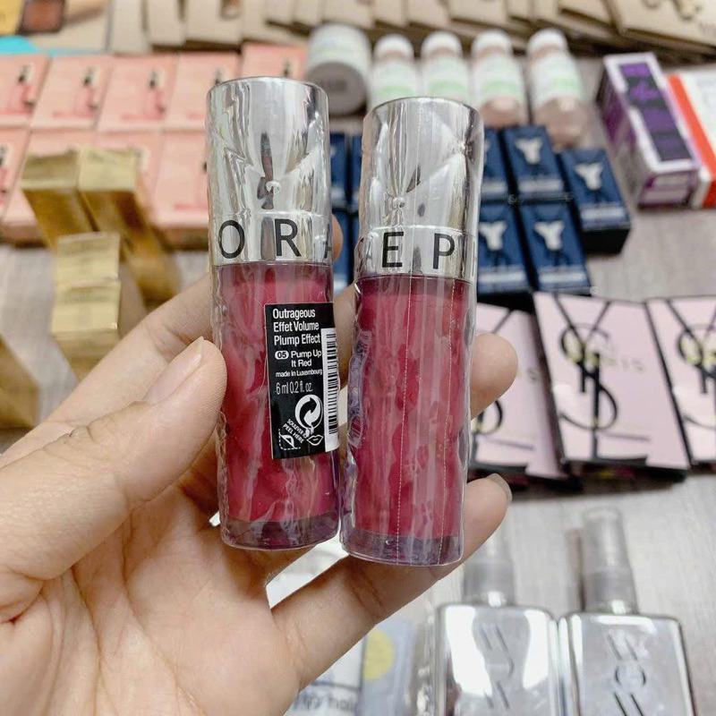 [CHÍNH HÃNG 100%] SON BÓNG SEPHORA PLUMPING LIP GLOSS #05 HỒNG KHÔ