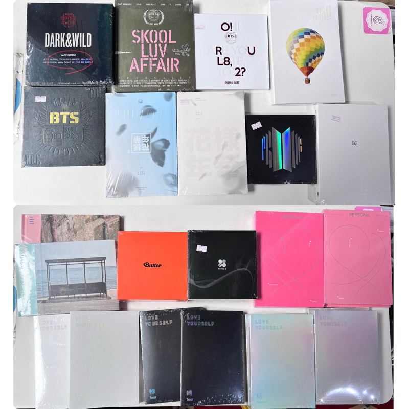 Album BTS Proof LOVE YOURSELF HYYH BUTTER You never walk alone Compact có sẵn - Cửa Hàng Kpop