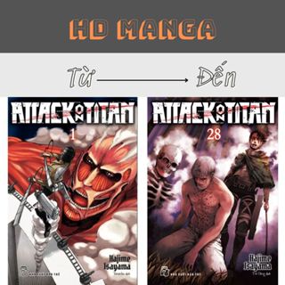 Truyện tranh - Attack On Titan - Tập 11 12 13 14 15 16 17 18 19 20 21 22 23 24 25 26 27 28 29 30 31 32 33 34 - NXB Trẻ