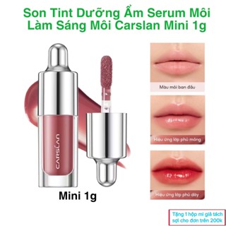 [Hàng chính hãng] Son Tint dưỡng môi serum CARSLAN mini 1g cho môi mềm mượt, căng bóng, giảm nếp nhăn
