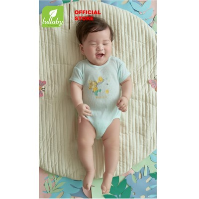 LULLABY - NH377N - Body bé trai COTTON Pointelle 
