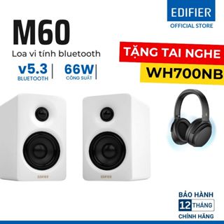 Loa Edifier M60 Bluetooth 5.3 | Máy tính để bàn | LDAC Hires Audio, Công suất 66W | Bảo Hành 12 Tháng