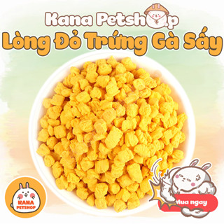  Lòng Đỏ Trứng Gà Sấy Đồ Ăn Dặm Hamster🐹FREESHIP🐹 Thức Ăn Hamster Đồ Ăn Dặm Cho Hamster,Sóc Bay ÚC... 