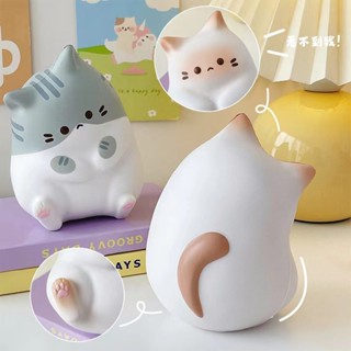 Đồ Chơi Nắn Bóp Đàn Hồi Giảm Stress Squishy Hình Mèo Dễ Thương