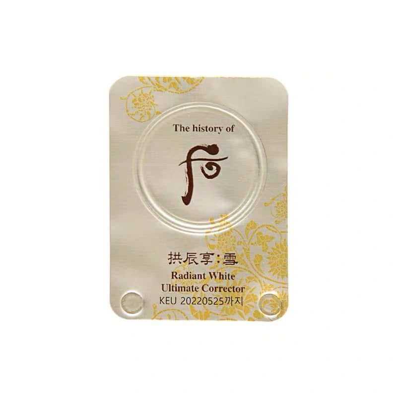 Viên Cao Nám Whoo Radiant White Ultimate Corrector - Combo 10 Viên