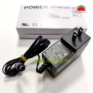 [1 cái] Nguồn 12V - 2A dùng cho Đèn led dây các loại