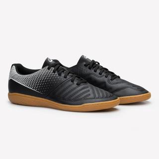 Giày đá bóng futsal DECATHLON 100 V3 đen/cam mã 8943975