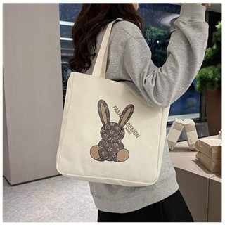  Túi Vải Canvas Túi Học thêm có khoá kéo sức chứa lớn 