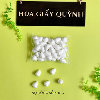 NỤ HỒNG XỐP làm hoa