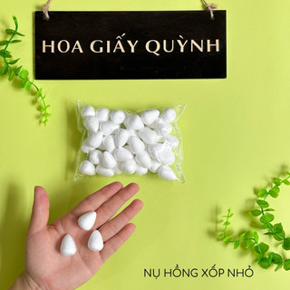 NỤ HỒNG XỐP làm hoa