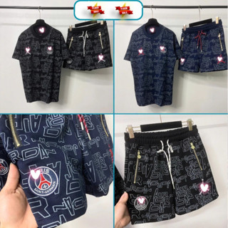 Bộ Cộc Tay JocDan In Full Tràn Thân Khoá Mạ Đồng - Sét Cộc Tay JocDan Logo Thêu Khoá Mạ Đồng From Thể Thao 2025