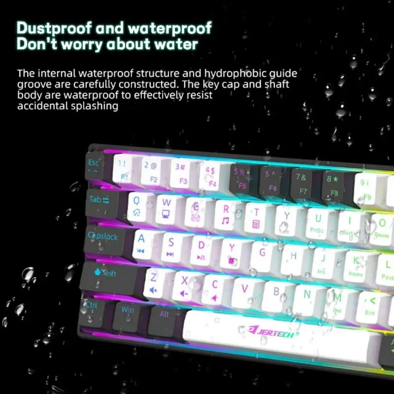 Bàn phím cơ Gaming TEKKIN JK540 Full LED - Bàn Phím Cao Cấp