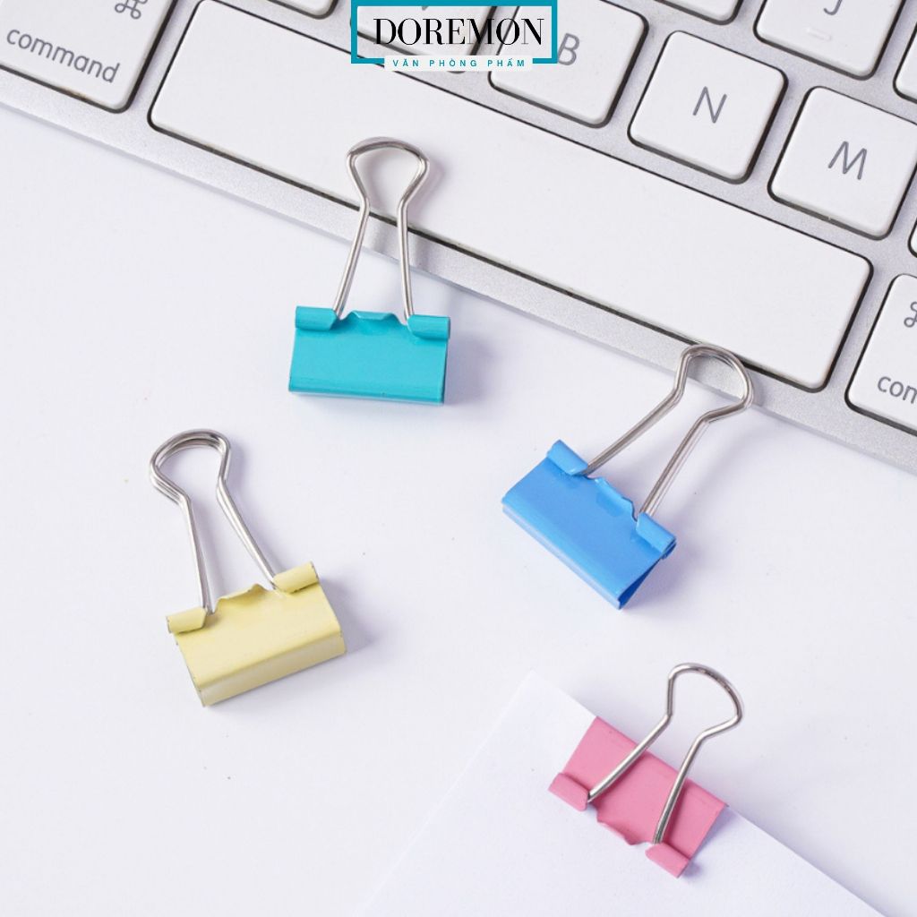 Kẹp giấy màu văn phòng Pro Office CHẤT LƯỢNG - Đa dạng kích thước- Leafy Moment