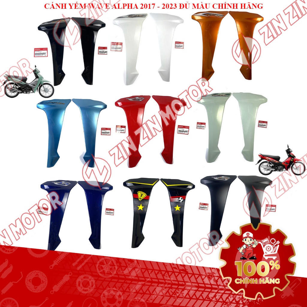 Cánh Yếm Wave Alpha 110 2017 2018 2019 2020 2021 2022 2023 Chính Hãng - ZZM