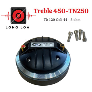 Loa treble 450 nắp nhôm từ dày Soway có kèm vít, mẫu đẹp chống bể tiếng.