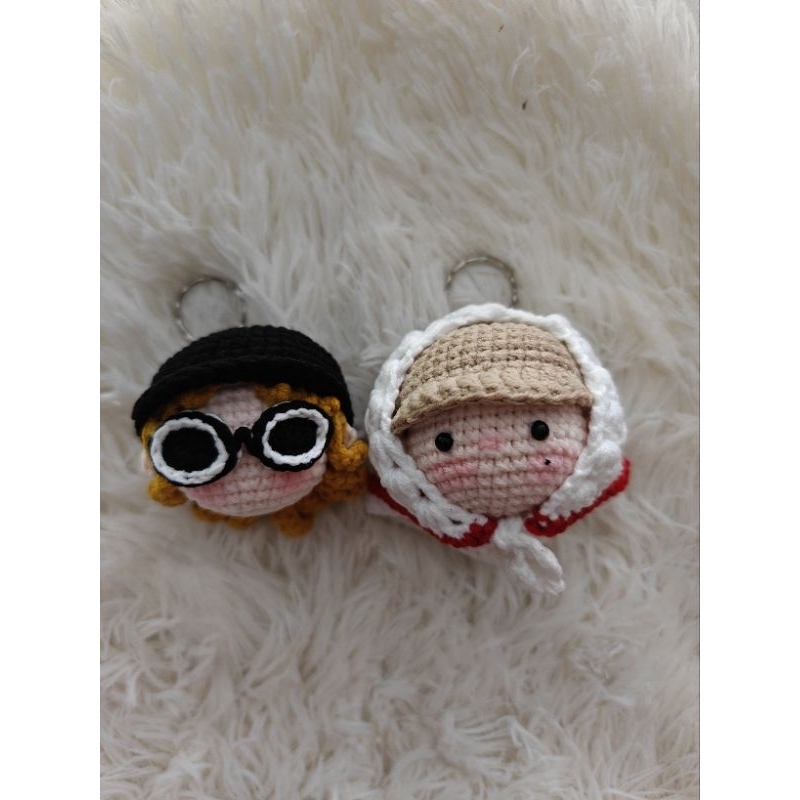 Móc len đầu doll theo yêu cầu
