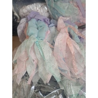 Dây cột tóc bóng,đính charm nhiều mẫu xinh cho nữ