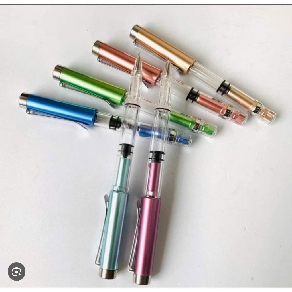 Bút máy luyện chữ đẹp T09 ngòi lá tre kim tinh tạo thanh đậm