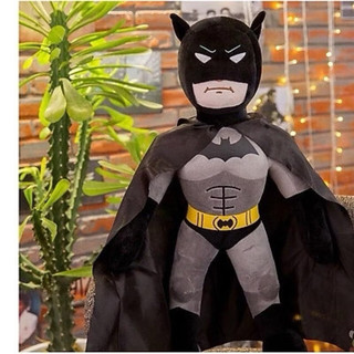 Đồ chơi thú nhồi bông Siêu nhân Batman 65cm hàng Việt Nam chất lượng cao