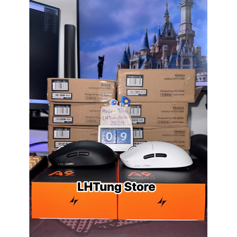 [SẴN GIAO] Chuột không dây ATK A9 Dragonfly | A9 Ultra | A9 Pro | A9 Plus | A9 SE | PAW3950 Ultra | 8K Polling Rate | BigBuy360 - bigbuy360.vn
