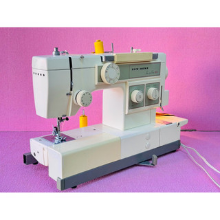 MÁY MAY HAI ĐẦU JANOME NHẬT BẢN ( đầu trước may - đầu sau vắt sổ thật)