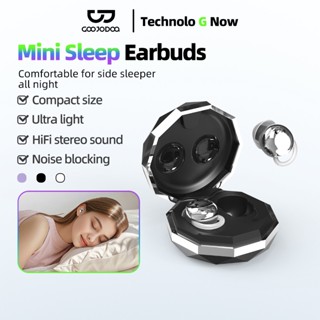 Tai nghe Bluetooth Goojodoq 5.3giảm tiếng ồn khi ngủ điều khiển cảm ứng tai nghe không dây ghép nối nhanh chế độ chờ lâu