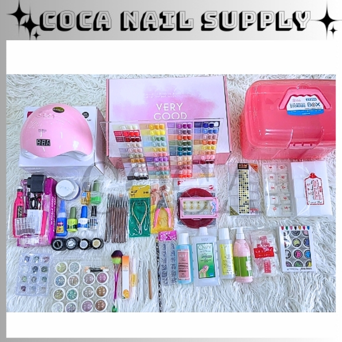 Bộ đồ nail, dụng cụ làm nail móng tay, combo phụ kiện nail dành cho học viên - CoCa Nail