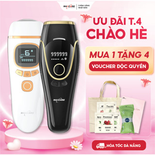 Máy triệt lông cầm tay mini triệt băng lạnh IPL Maxcare M2 bản cao cấp, triệt toàn thân tại nhà Nhật Bản, Bảo hành 12T.