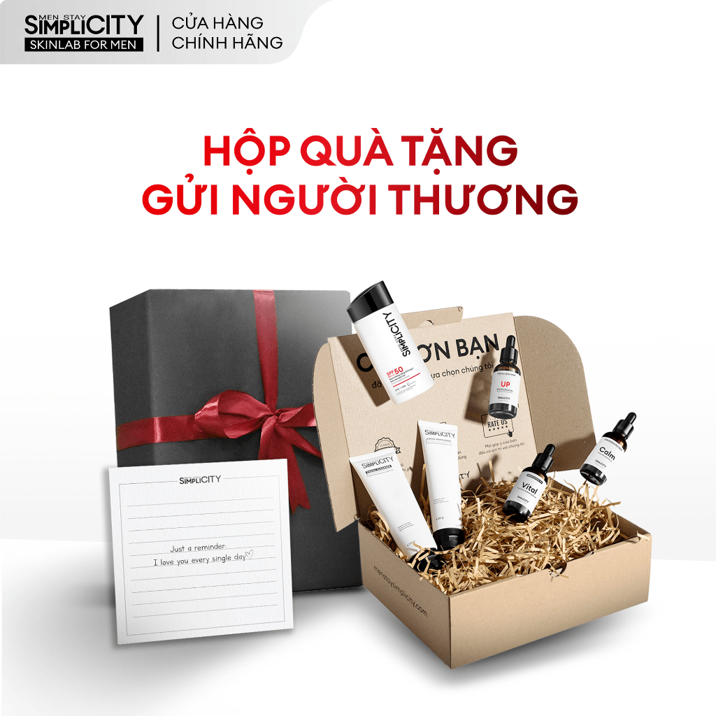 Dịch vụ gói quà MEN STAY SIMPLICITY